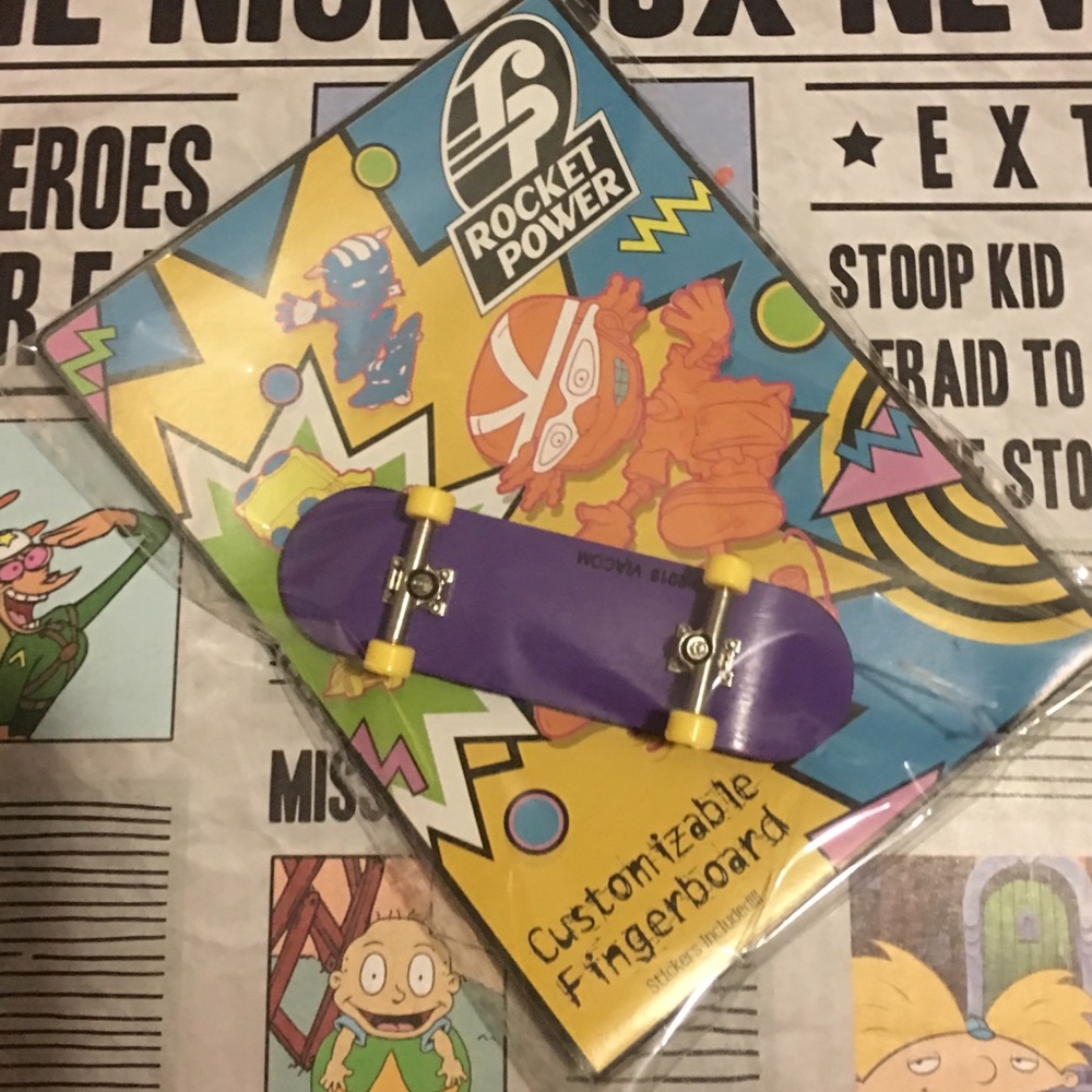 Rocket Power Nick Box items